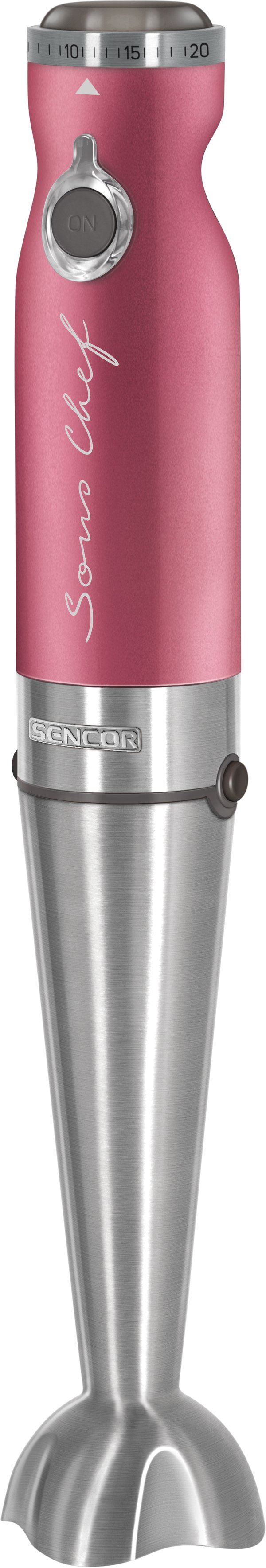 Miniatyrbillede 5 af 26: Sencor SHB 5604RD blender 0,8 L Nedsænkning blender 1200 W Rød, Rustfrit stål