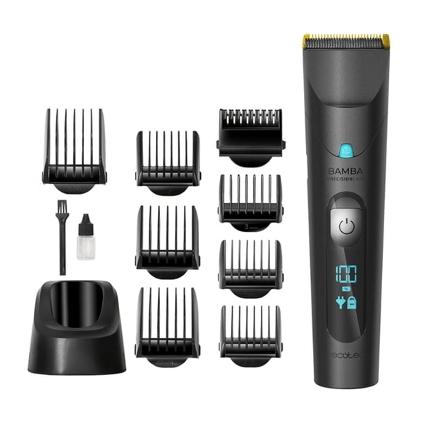 Miniatyrbillede 1 af 6: Cecotec Bamba PrecisionCare Wet&Dry Sort, Grå, Turkis 8 Lithium