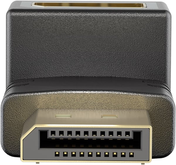 Miniatyrbild 2 av 2: Goobay 77130 videokabeladapter DisplayPort Svart
