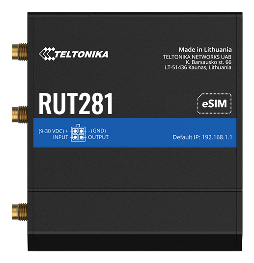 Teltonika RUT281 Cellulær netværksrouter