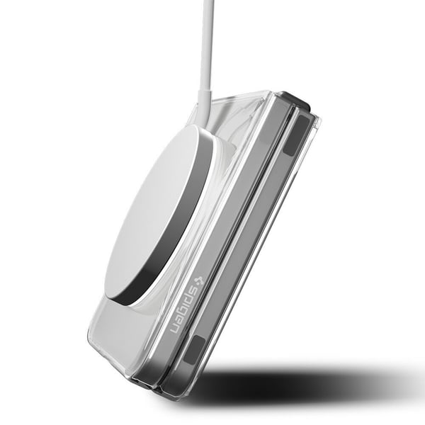 Miniatyrbillede 7 af 12: Spigen Air Skin (MagFit) mobiltelefon etui 17,5 cm (6.9") Cover Transparent, Hvid