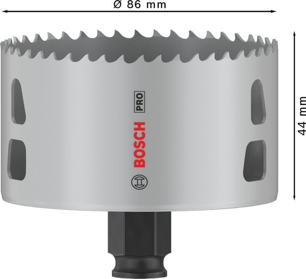 Miniatyrbillede 2 af 10: Bosch PRO Multi Material PC Plus hulsav Boremaskine 1 stk
