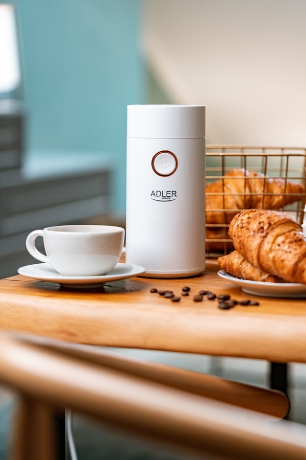 Miniatyrbillede 11 af 13: Adler AD4446WG kaffemølle 150 W Hvid