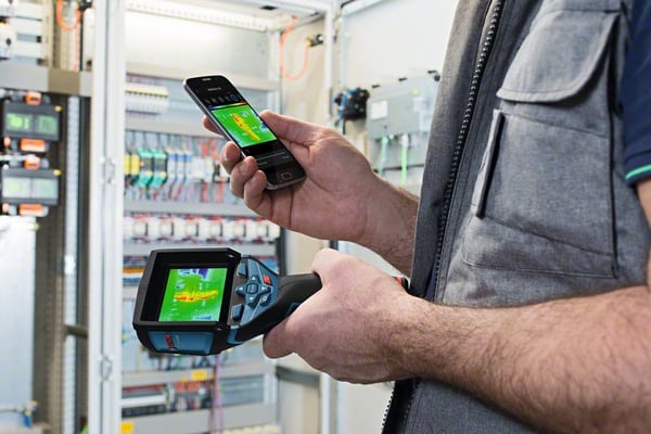 Bosch GTC 400 C Professional Noise equivalent temperature difference (NETD) Sininen Sisäänrakennettu näyttö