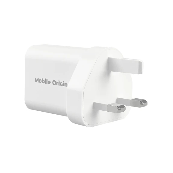 Mobile Origin FRL-TRVL30W-MO14 oplader til mobil enhed Universel Hvid Vekselstrøm Hurtig opladning Indendørs