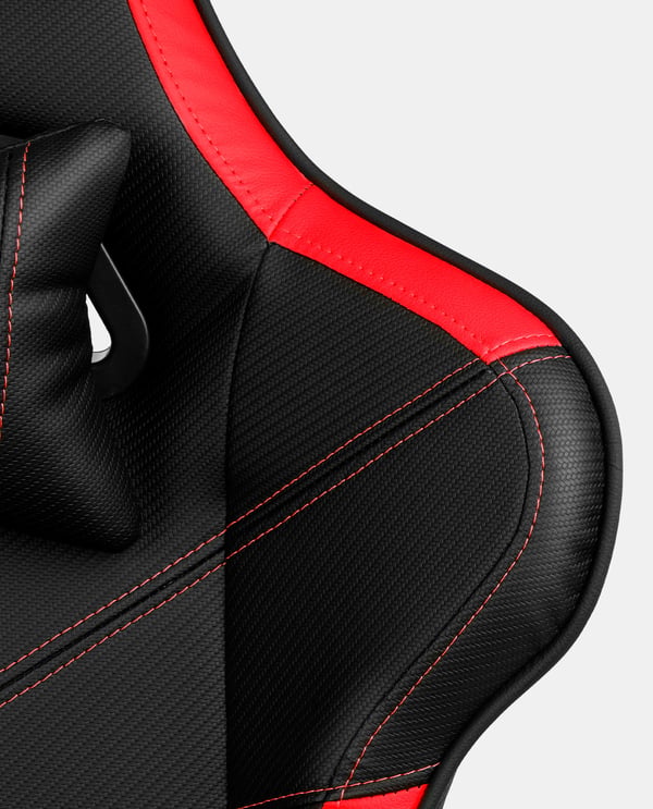 DRIFT DR350 Gaming lænestol Polstret sæde Sort, Rød