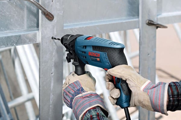 Miniatyrbild 2 av 3: Bosch GSB 1600 RE utan nyckel 1,8 kg Blå