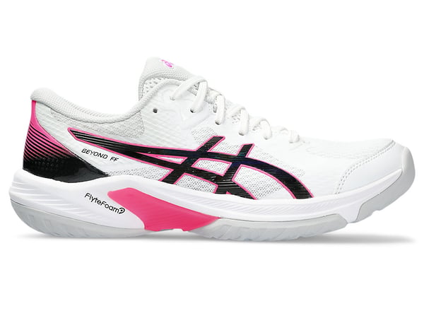 Pikkukuva 1 / 7: ASICS 1072A095.101_11 joukkueurheilujalkine Lentopallo Naaras Vaaleanpunainen, Valkoinen