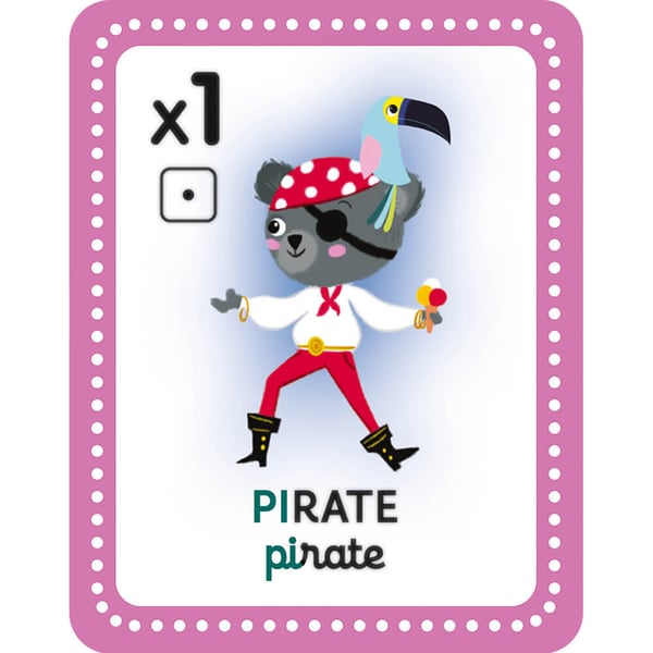JANOD Seek-and-Find Letters Game - In French Only