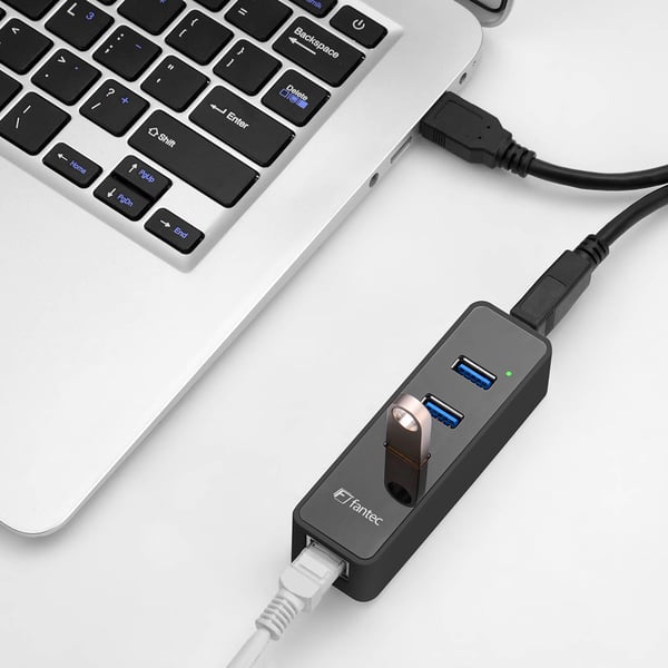 Fantec UMP-3UE1000 USB 2.0 Sort