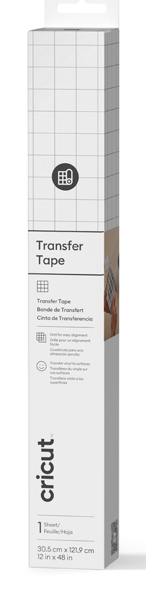 Cricut Transfer pysseltejp 1,2 m Transparent Cricut Transfer pysseltejp 1,2 m Transparent