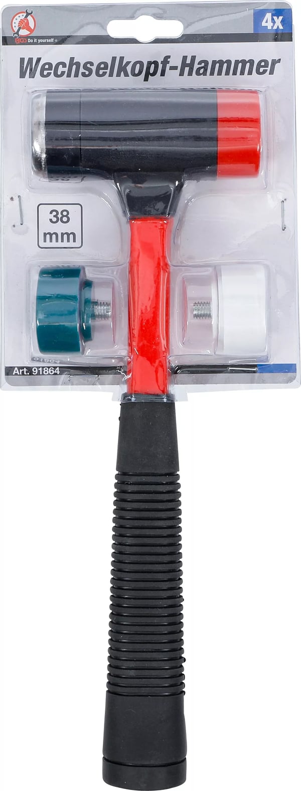 BGS technic Hammer Set with Interchangeable Heads