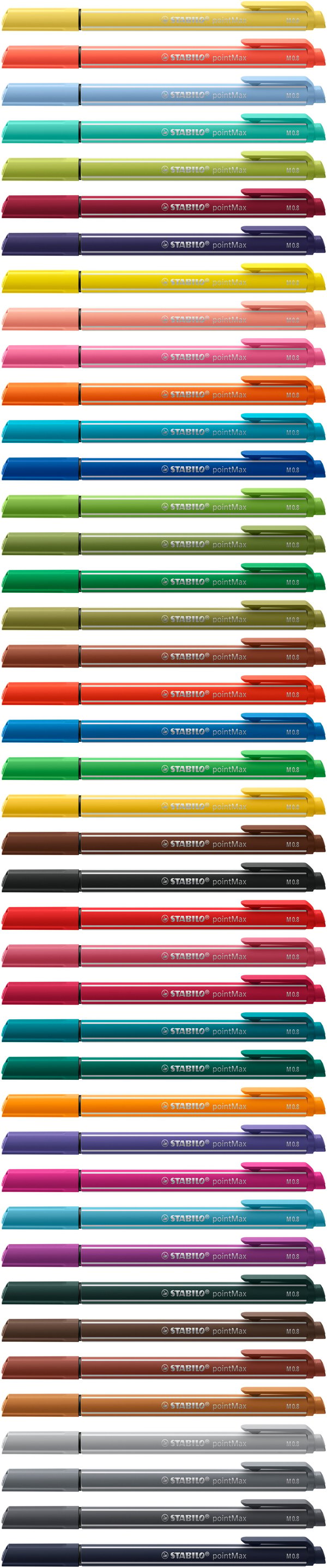 STABILO pointMax filtpenna Medium Rosa 1 styck