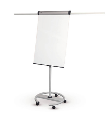 MAUL 6372882 blädderblock Fristående 660 x 970 mm Aluminium, Stål Rostfritt stål