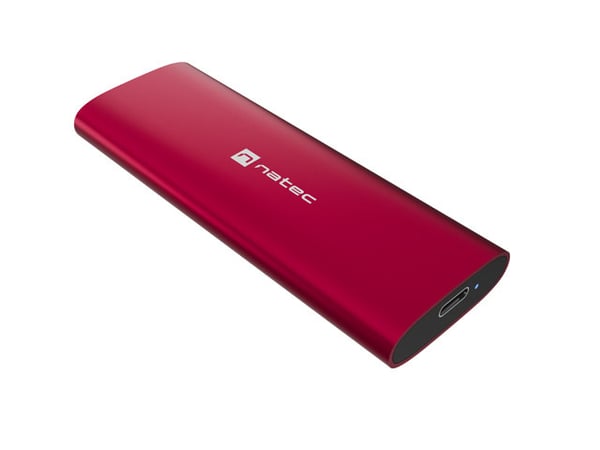 Miniatyrbillede 1 af 7: NATEC RHINO M.2 NVME LITE SSD kabinet Rød