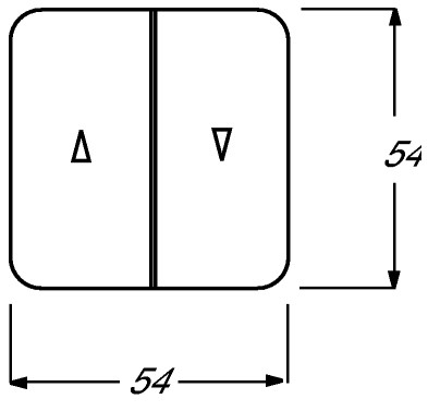 Pikkukuva 2 / 2: Busch-Jaeger REFL.SI JALOUSIE WIPPE / BUSCH 2504-214 2CKA001713A0163