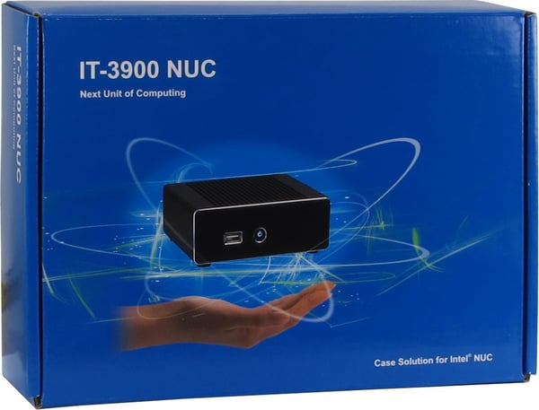 Miniatyrbild 3 av 9: Inter-Tech IT-3900 NUC Svart 60 W