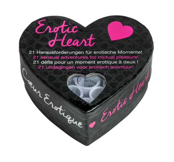 Miniatyrbild 1 av 2: Tease and Please Erotic Heart mini Utmaningsspel Alla NL, US, DE, FR