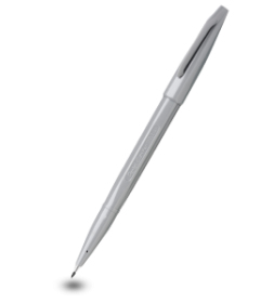 Pentel Sign Pen fineliner Grå 1 stk