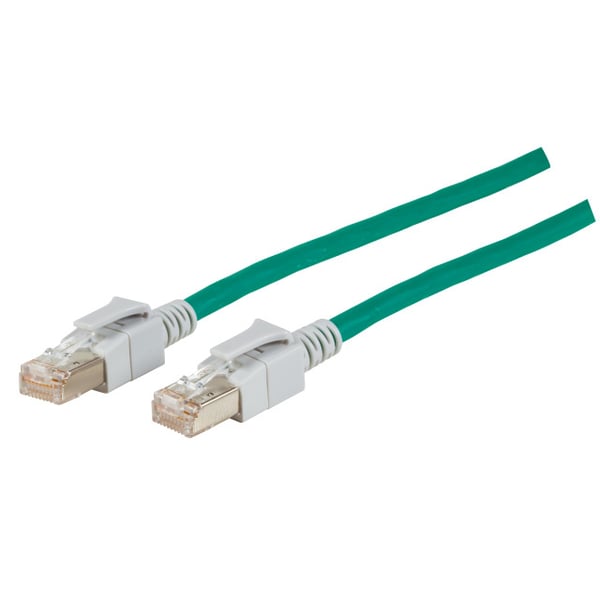 EFB Elektronik RJ45 S/FTP Cat6a netværkskabel Grøn 3 m S/FTP (S-STP)
