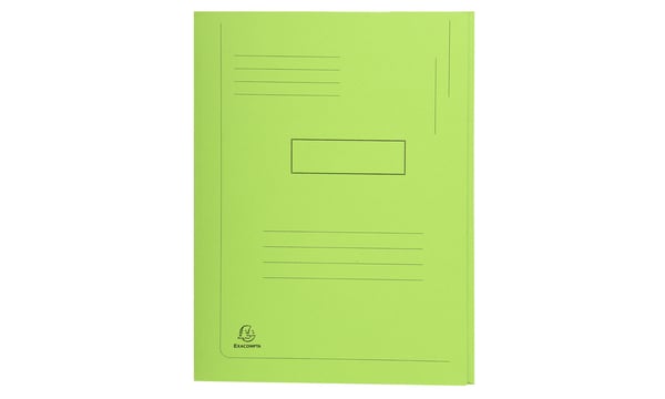 Exacompta 445013E kansio Kartonki Vihreä A4