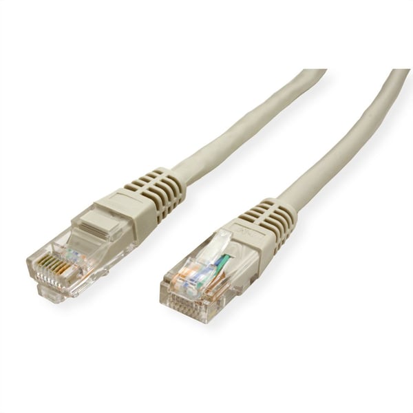 VALUE 21.99.0510 netværkskabel Grå 10 m Cat5e U/UTP (UTP)