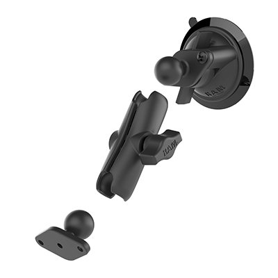 RAM Mounts RAM-B-166U monteringskit Svart Aluminium