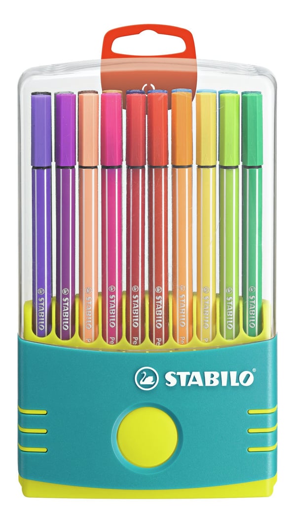 STABILO ColorParade Pen 68 huopakynä Keskikokoinen Monivärinen 20 kpl
