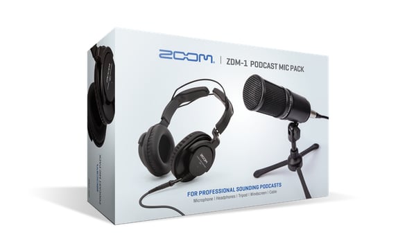 Zoom ZDM-1 mikrofon Sort Podcast-mikrofon