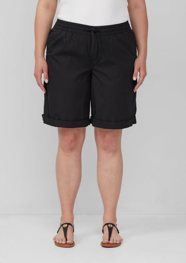 Miniatyrbillede 2 af 7: s.Oliver 2171497.9999.44 shorts Hunstik Sort