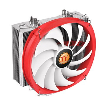 Thermaltake NiC L32 Processor Kylare 14 cm Aluminium, Röd, Vit