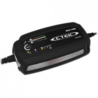 Ctek MXS 10EC 12 V Sort, Sølv