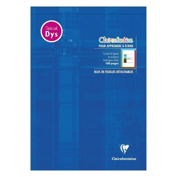 Clairefontaine 6138C blok og notesblok A4 100 ark