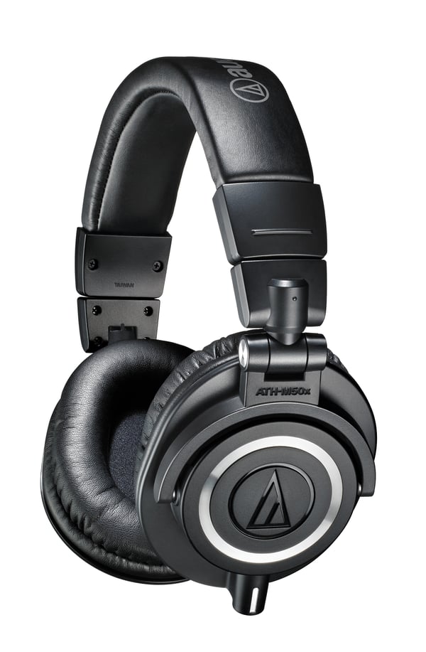 Audio-Technica ATH-M50X hovedtelefoner/headset Ledningsført Scene/studie Sort