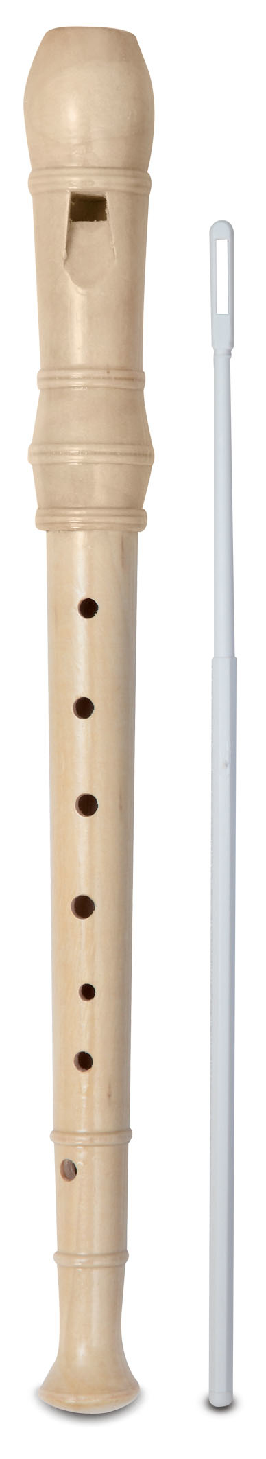 Miniatyrbillede 3 af 4: Bontempi Wooden Recorder german fingering