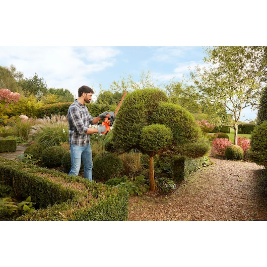 Miniatyrbillede 3 af 7: Black & Decker BEHT201-QS Dobbeltklinge 420 W 1,91 kg