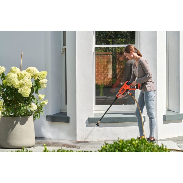Miniatyrbild 3 av 18: Black & Decker BCPC18D1-QW högtryckstvätt Kompakt Batteri Orange