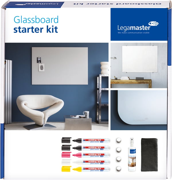 Miniatyrbild 4 av 6: Legamaster startpaket för glastavlor 11-delar