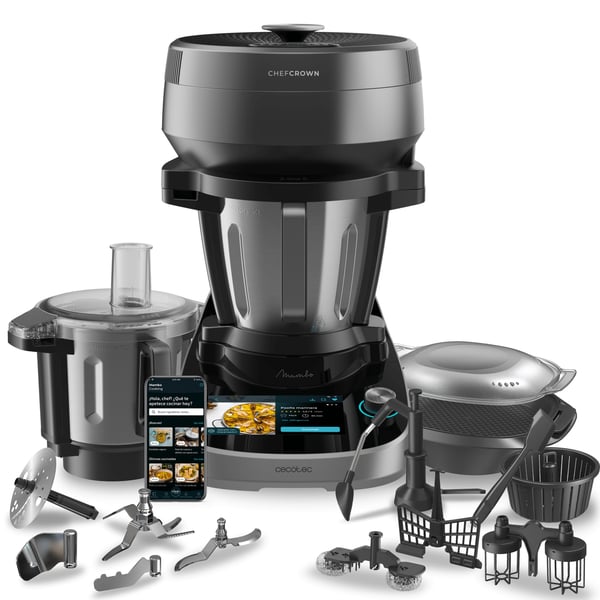 Miniatyrbild 13 av 20: Cecotec Mambo CooKing Total Gourmet 2200 W 4,5 l Rostfritt stål