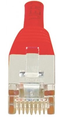 Dexlan RJ-45 Cat6 M/M 10m verkkokaapeli Punainen S/FTP (S-STP)