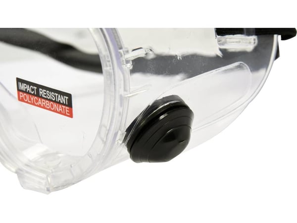 Miniatyrbillede 3 af 3: Yato YT-73810 sikkerhedsbrille & brille Beskyttelsesbriller Polyvinylchlorid (PVC) Sort, Transparent