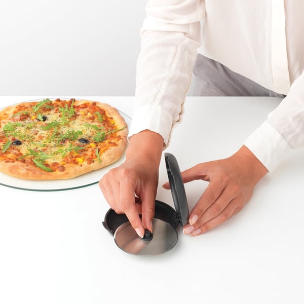 Miniatyrbillede 4 af 12: Brabantia Tasty+ pizzaskærer Rustfrit stål