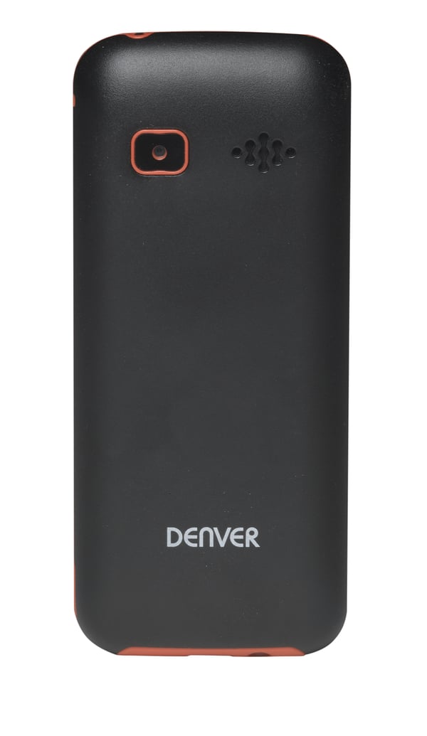 Denver FAS-18200M 4,5 cm (1.77") 220 g Svart, Röd Funktionstelefon