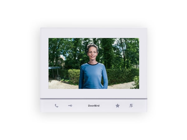 DoorBird A1103 video samtalesystem 17,8 cm (7") Sort, Hvid DoorBird A1103 video samtalesystem 17,8 cm (7") Sort, Hvid