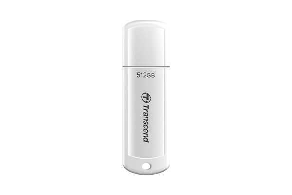 Transcend JetFlash 700/730 USB-sticka 512 GB USB Type-A 3.2 Gen 1 (3.1 Gen 1) Svart, Vit Transcend JetFlash 700/730 USB-sticka 512 GB USB Type-A 3.2 Gen 1 (3.1 Gen 1) Svart, Vit