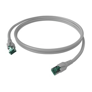 EasyLan FlexBoot FTP Cat.6a saCon 1m netværkskabel Grå Cat6a F/UTP (FTP)