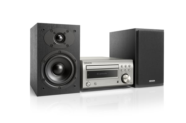 Miniatyrbillede 1 af 4: Denon D-M41 Home audio mini system 60 W Sort, Sølv