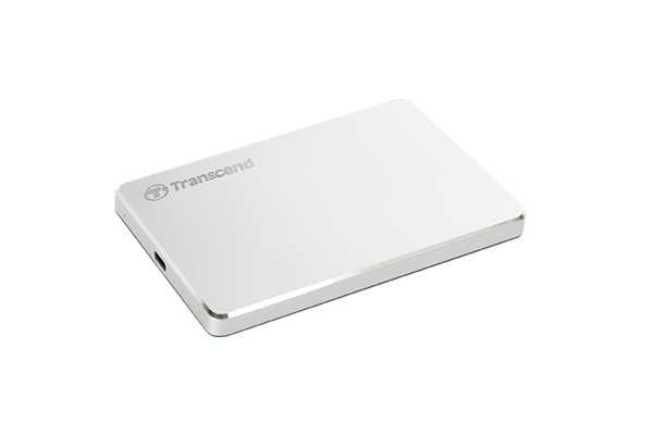 Pikkukuva 2 / 3: Transcend StoreJet 25C3S ulkoinen kovalevy 1 TB 2.5" USB Type-C 3.2 Gen 1 (3.1 Gen 1) Hopea