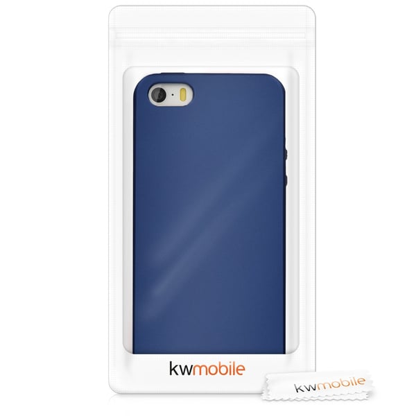kwmobile 40816.64 mobiltelefon etui 10,2 cm (4") Cover Blå