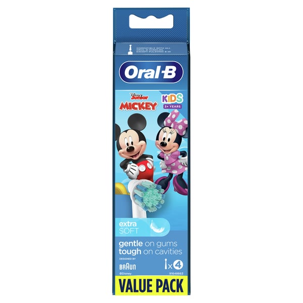 Pikkukuva 5 / 12: Oral-B Kids Princess/Mickey/Cars 12 kpl Musta, Sininen